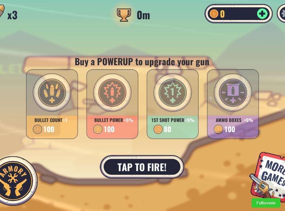 GunSpin Game Screenshot 1 - Action Shooting